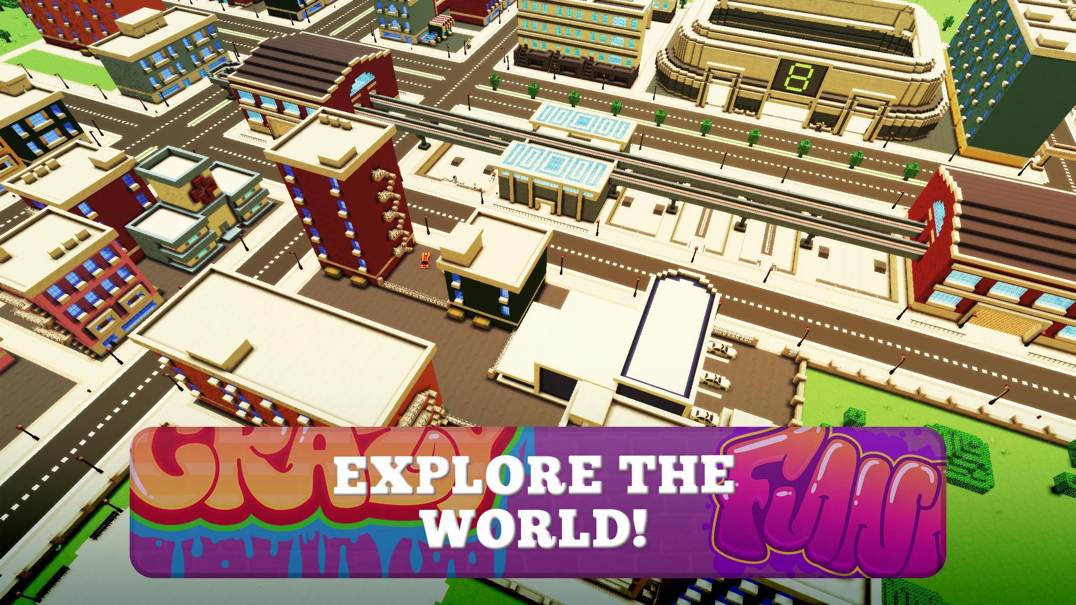 Skate Craft: Pro Skater in City Skateboard Games Game Screenshot