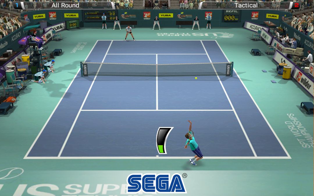 Virtua Tennis Challenge遊戲截圖