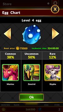 Captura de Tela do Jogo Monster Roller