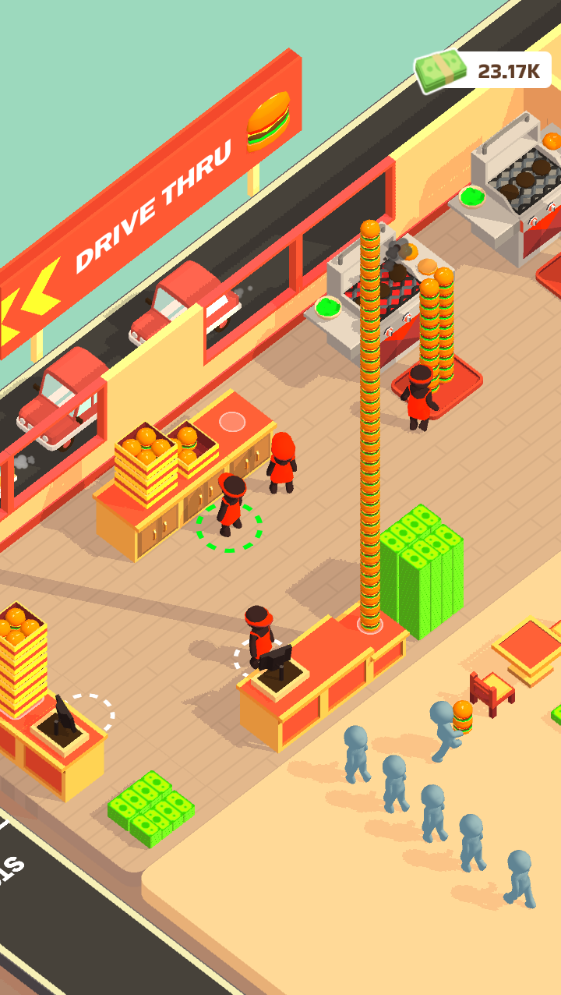 Screenshot of Burger inc.