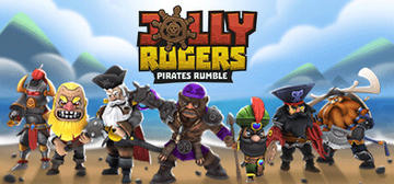 Banner of Jolly Rogers Pirates Rumble 