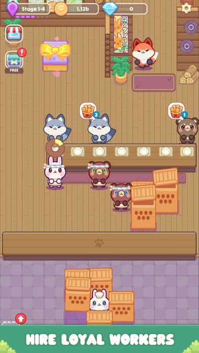 Cozy Cafe: Animal Restaurant ภาพหน้าจอเกม