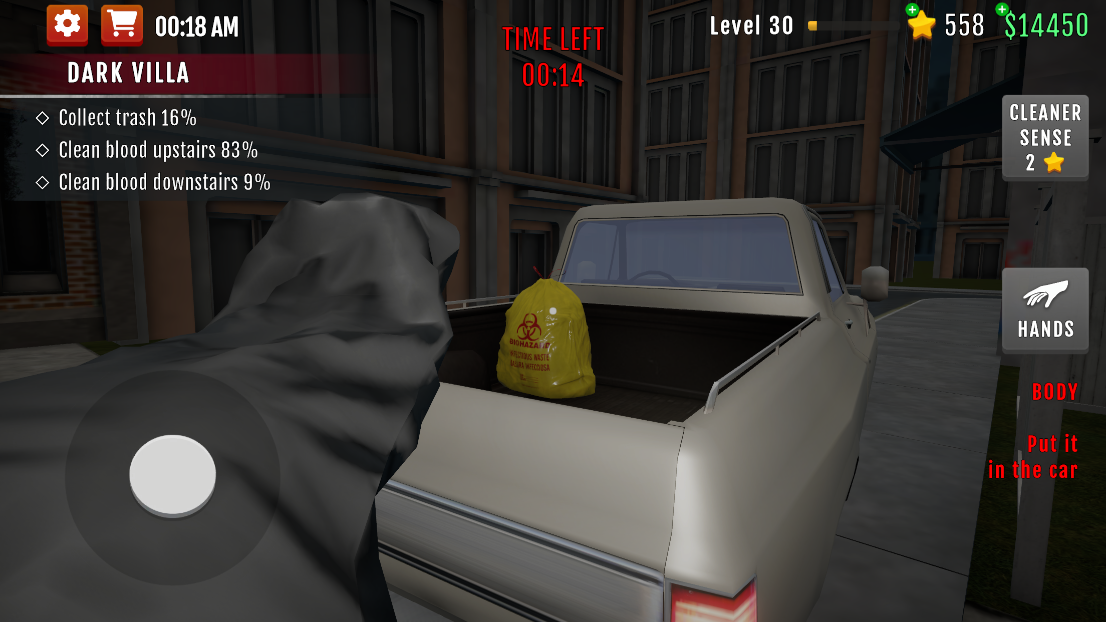 Crime Scene Cleaner: Mobile 3D Game Screenshot