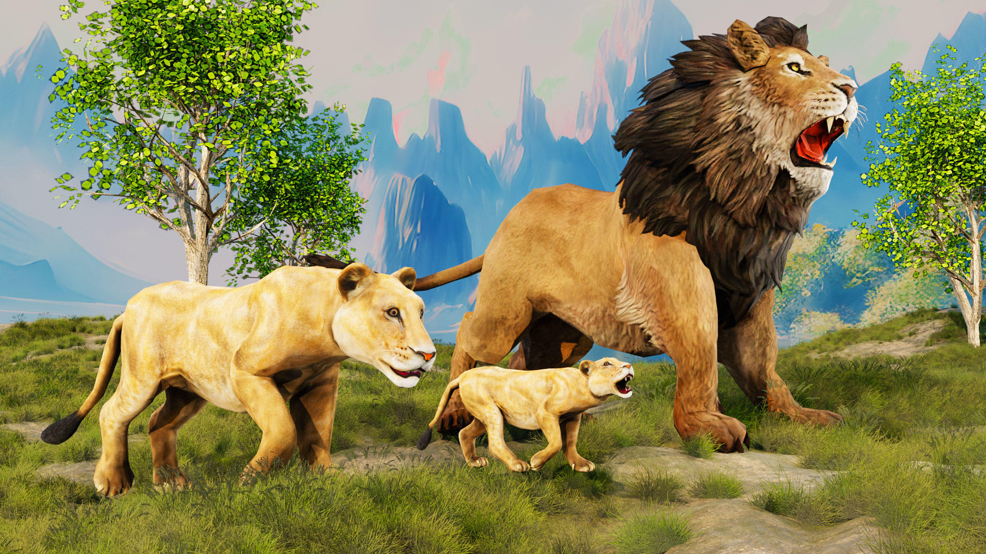 Screenshot of Beast Lion Games: Animal Games