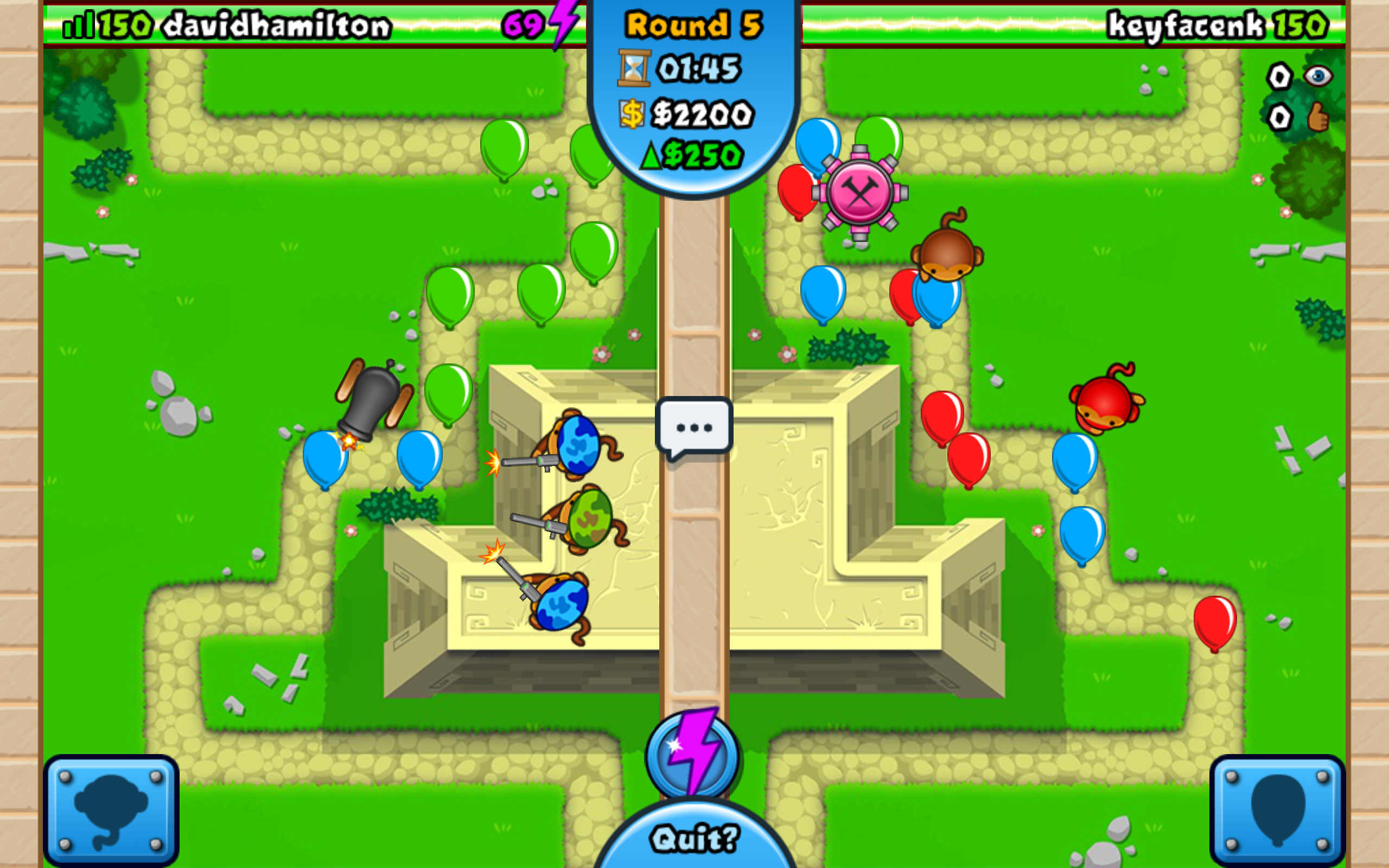 Bloons TD Battles Game Screenshot