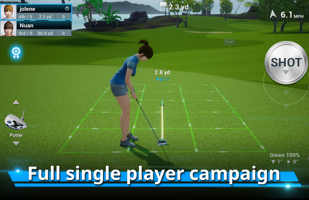 Screenshot of Perfect Swing - Golf