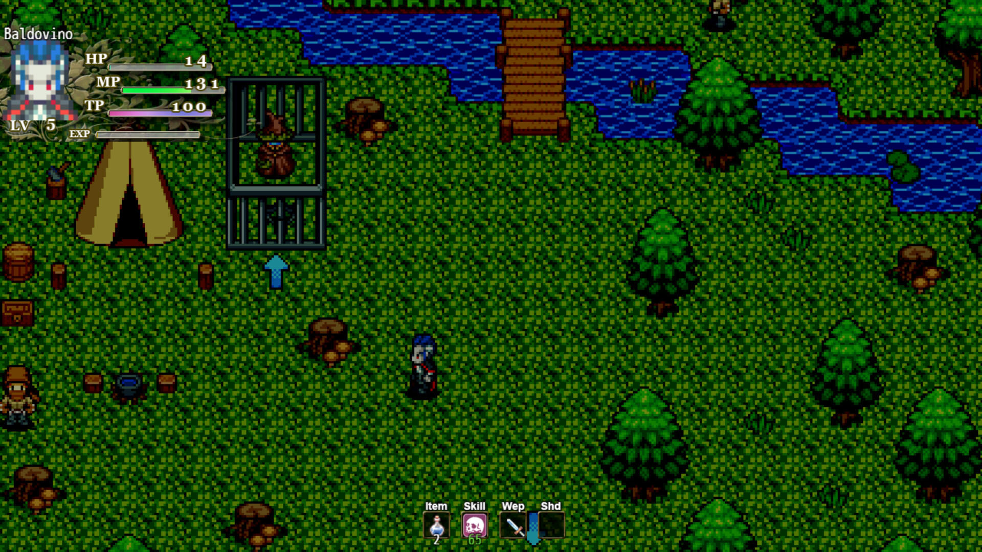 Vampire Story screenshot game