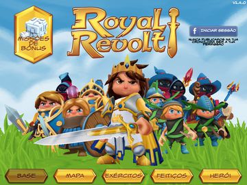 Captura de Tela do Jogo Royal Revolt!