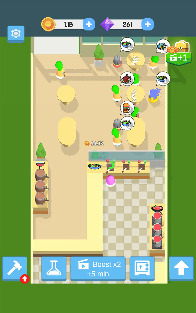 Eatventure: Cooking Restaurant 게임 스크린 샷