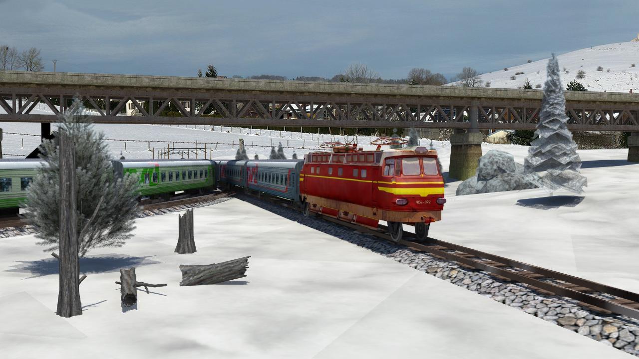 Cuplikan Layar Game Train Simulator: Euro Driving