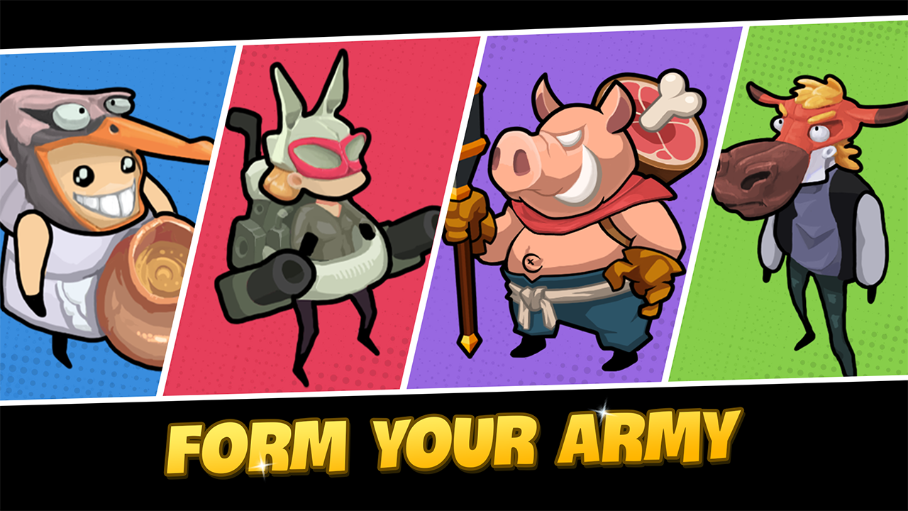 Super Human War: Idle RPG Game Screenshot