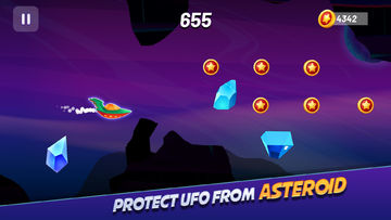 Flying UFO Game Screenshot