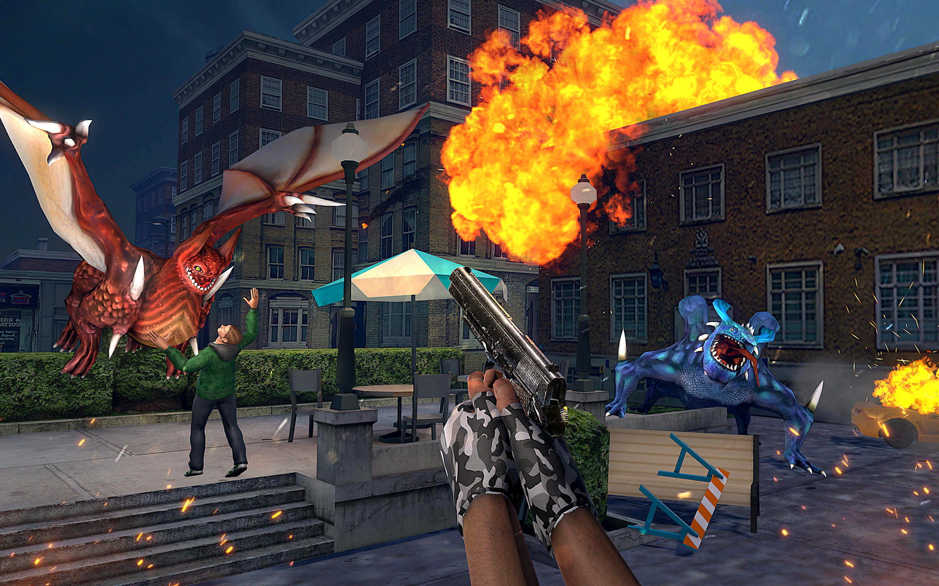 Screenshot of Dragon Adventure City Survival