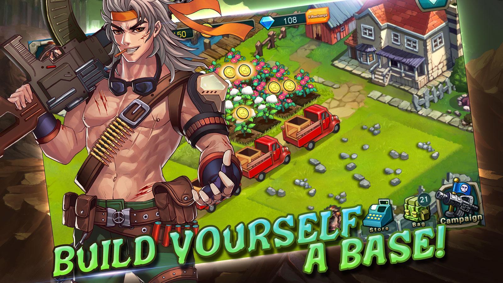 Cuplikan Layar Game Zombie Striders