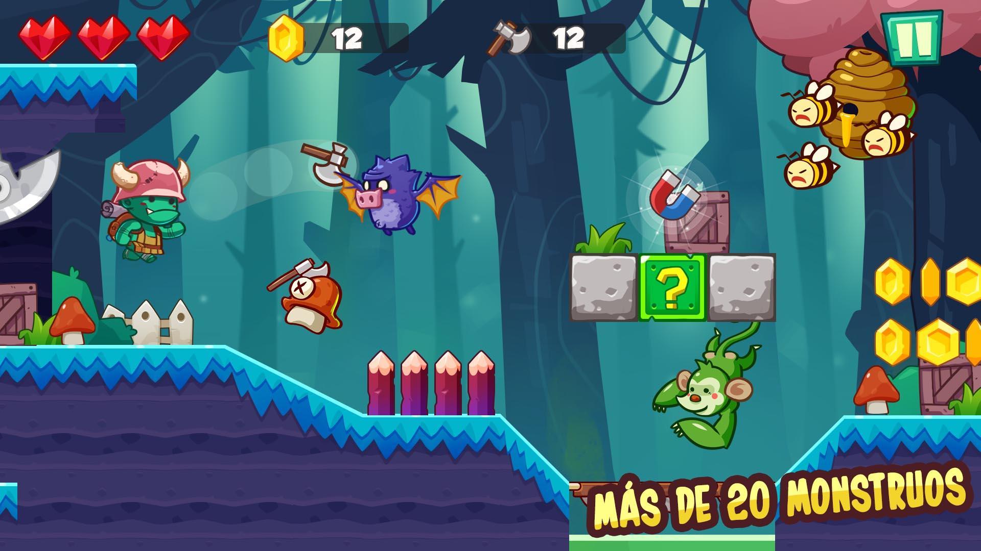 Captura de Pantalla del Juego Jungle Adventures
