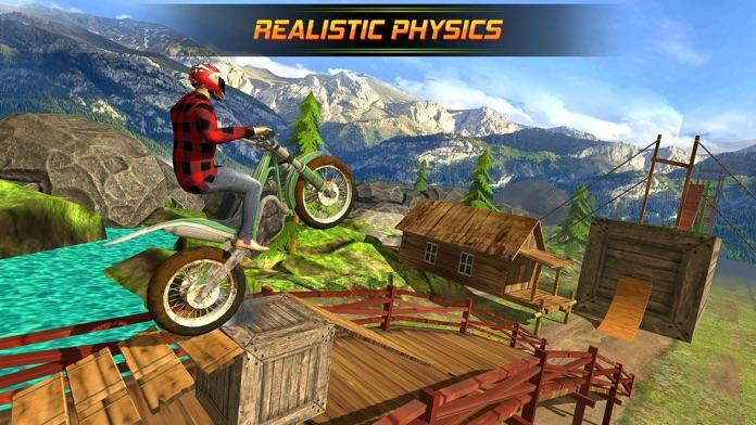 Captura de Tela do Jogo Bike Stunt Racing Games 3D