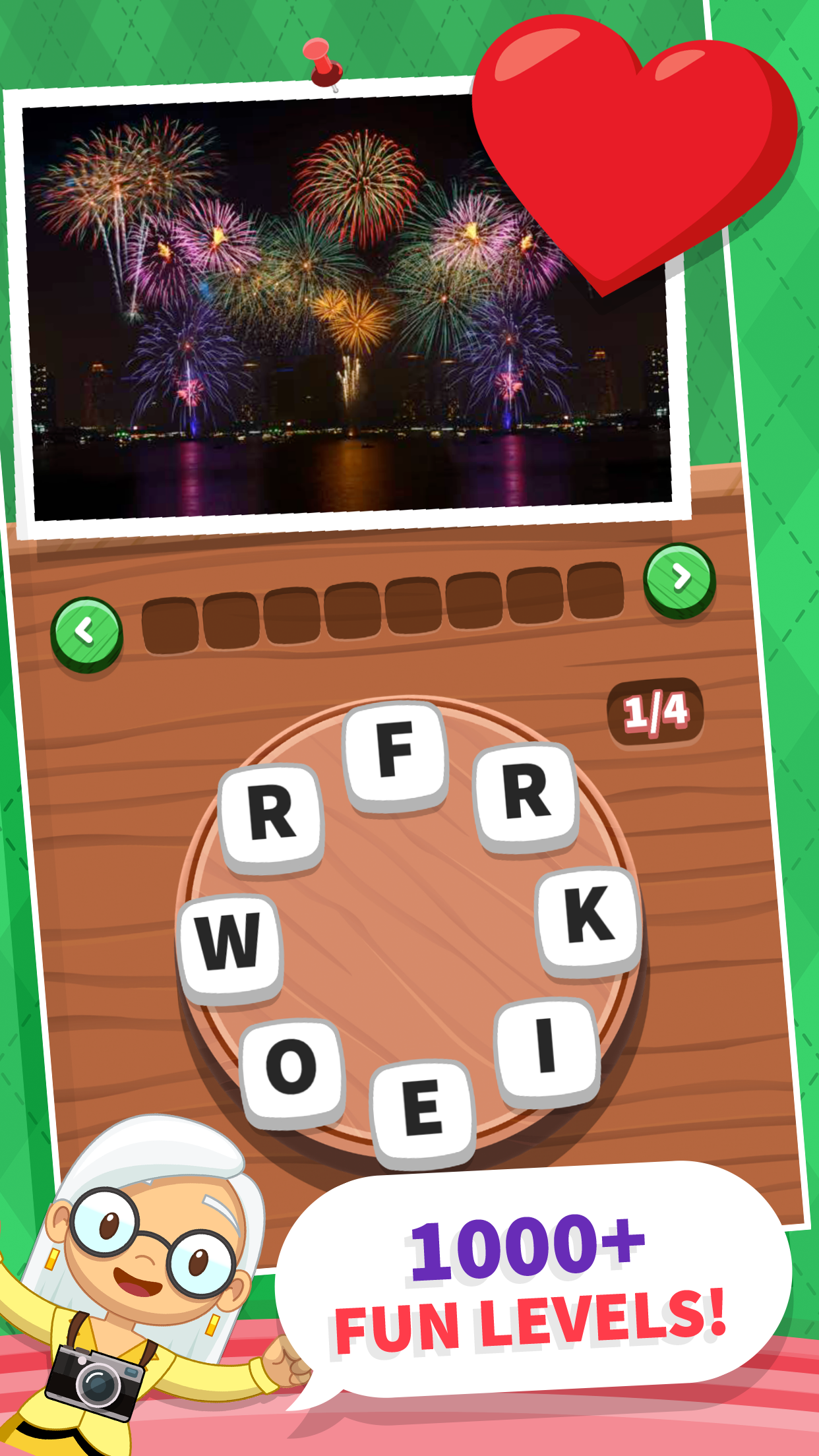 WordWhizzle Pics Game Screenshot