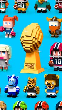 Blocky Football 게임 스크린샷