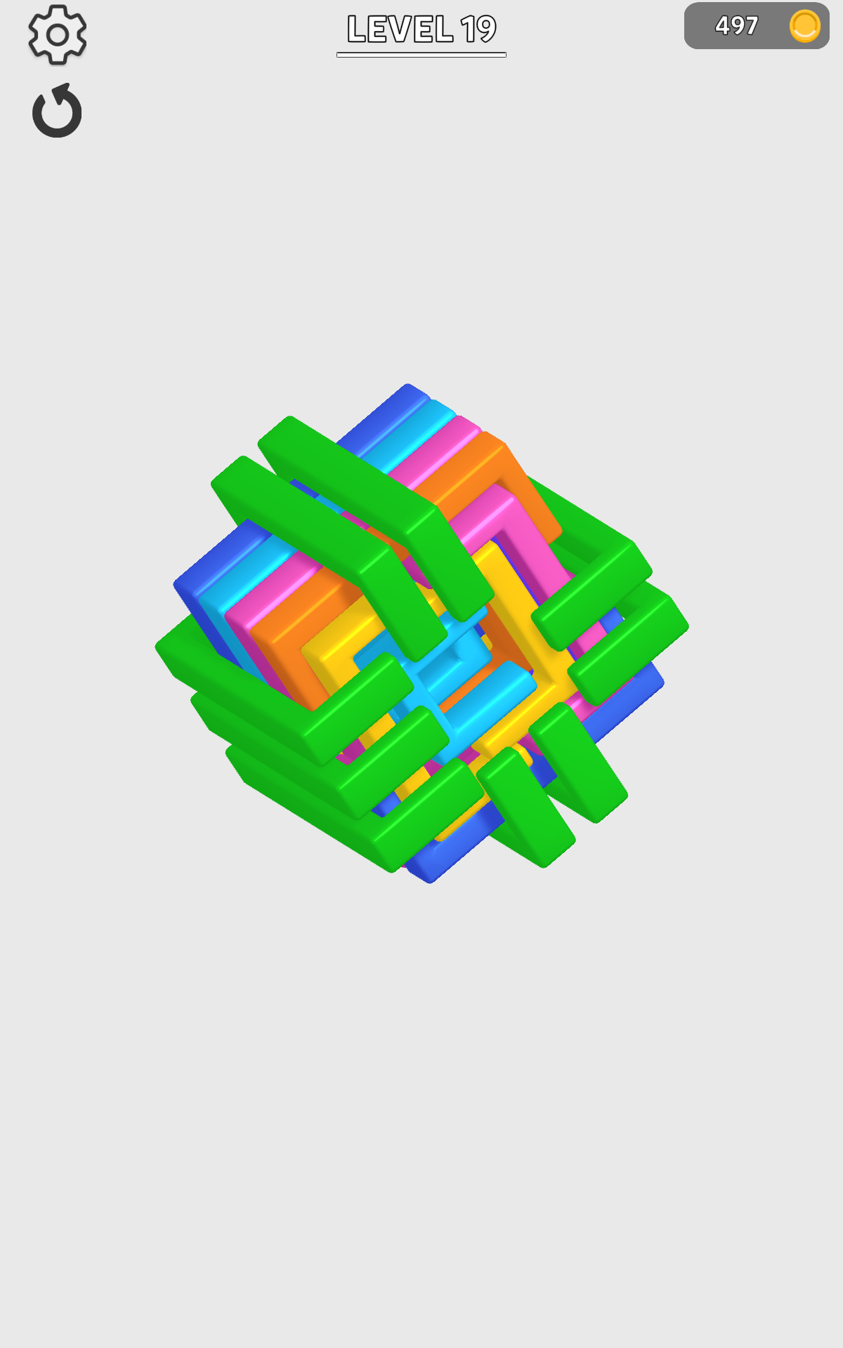 Screenshot of U Shape Puzzle