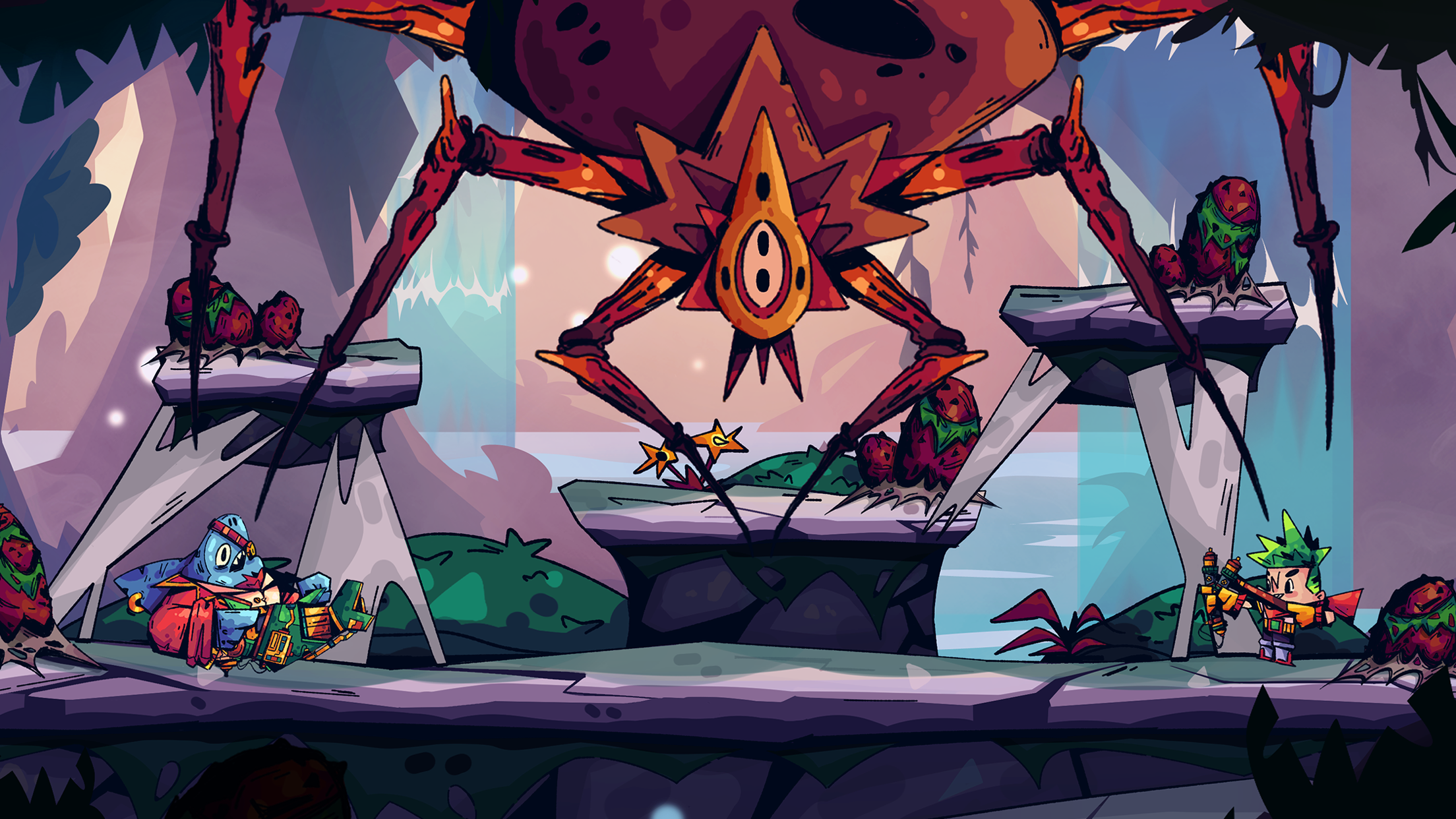 Bullet Buddies: Mystic Lands Game Screenshot