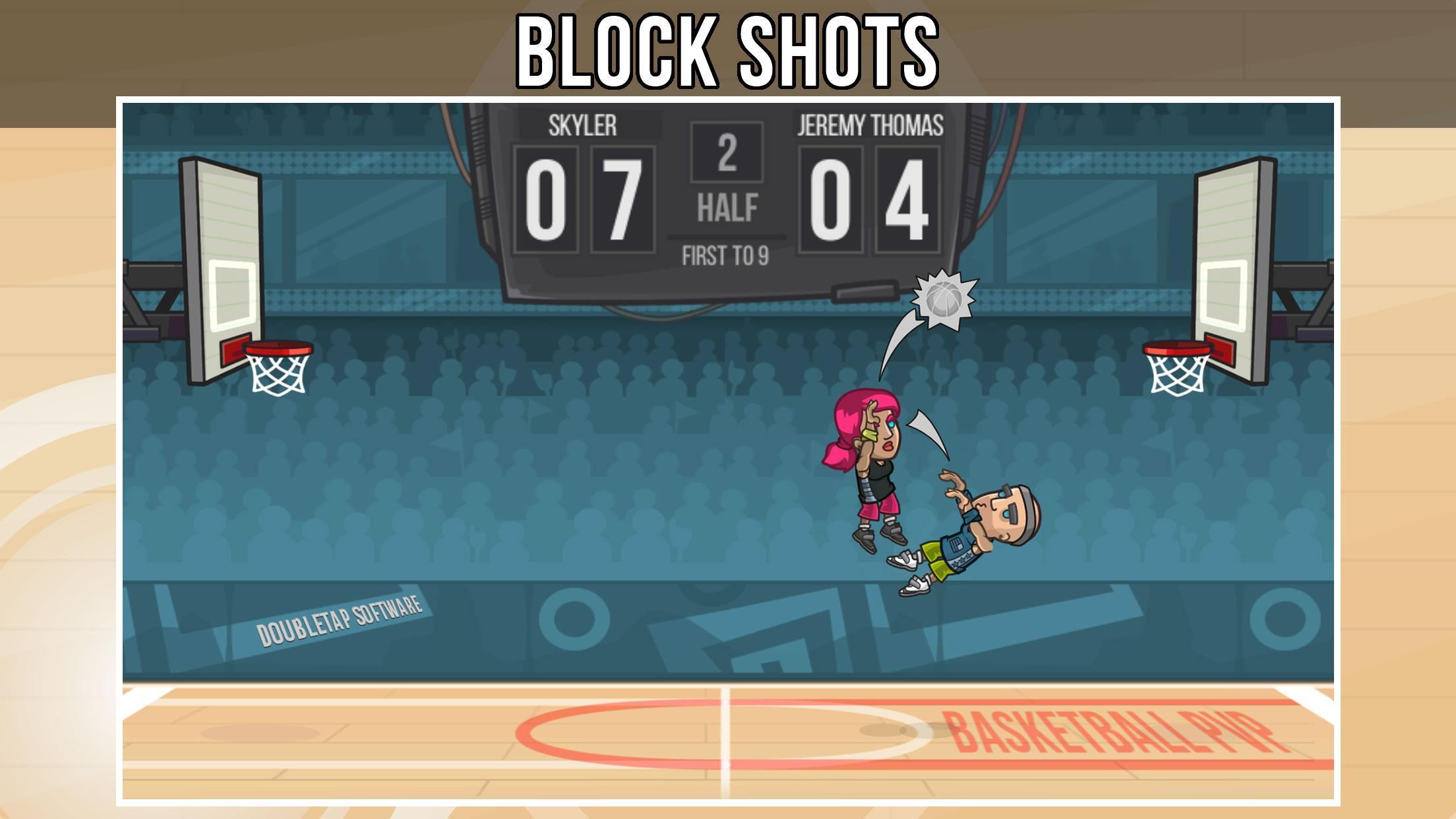 Basketball PVP Game Screenshot