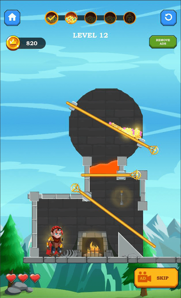 Super hero puzzle Game Screenshot