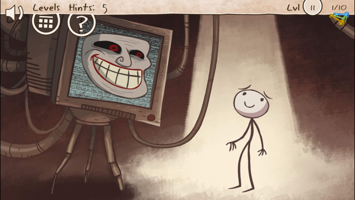 Troll Face Quest Unlucky Game Screenshot