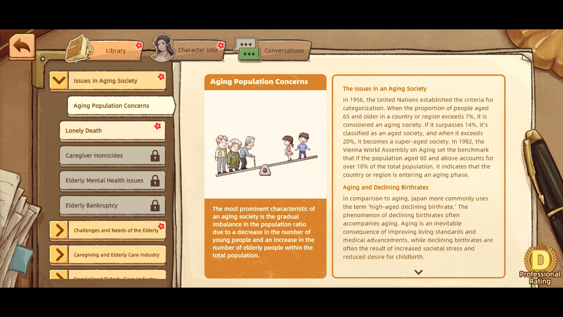 Screenshot of New life of Aged Town