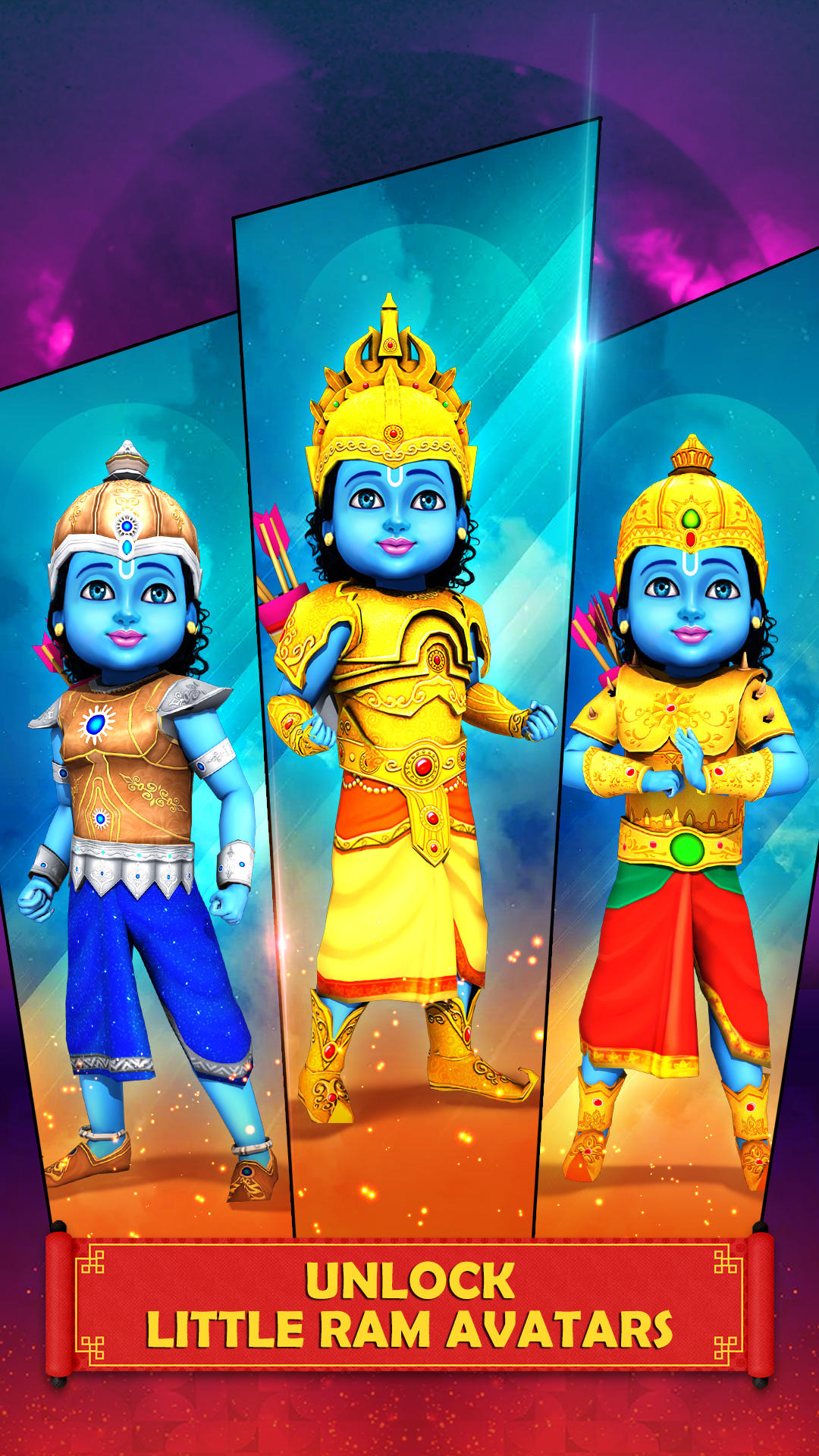Little Ram - Ayodhya Run Game Screenshot