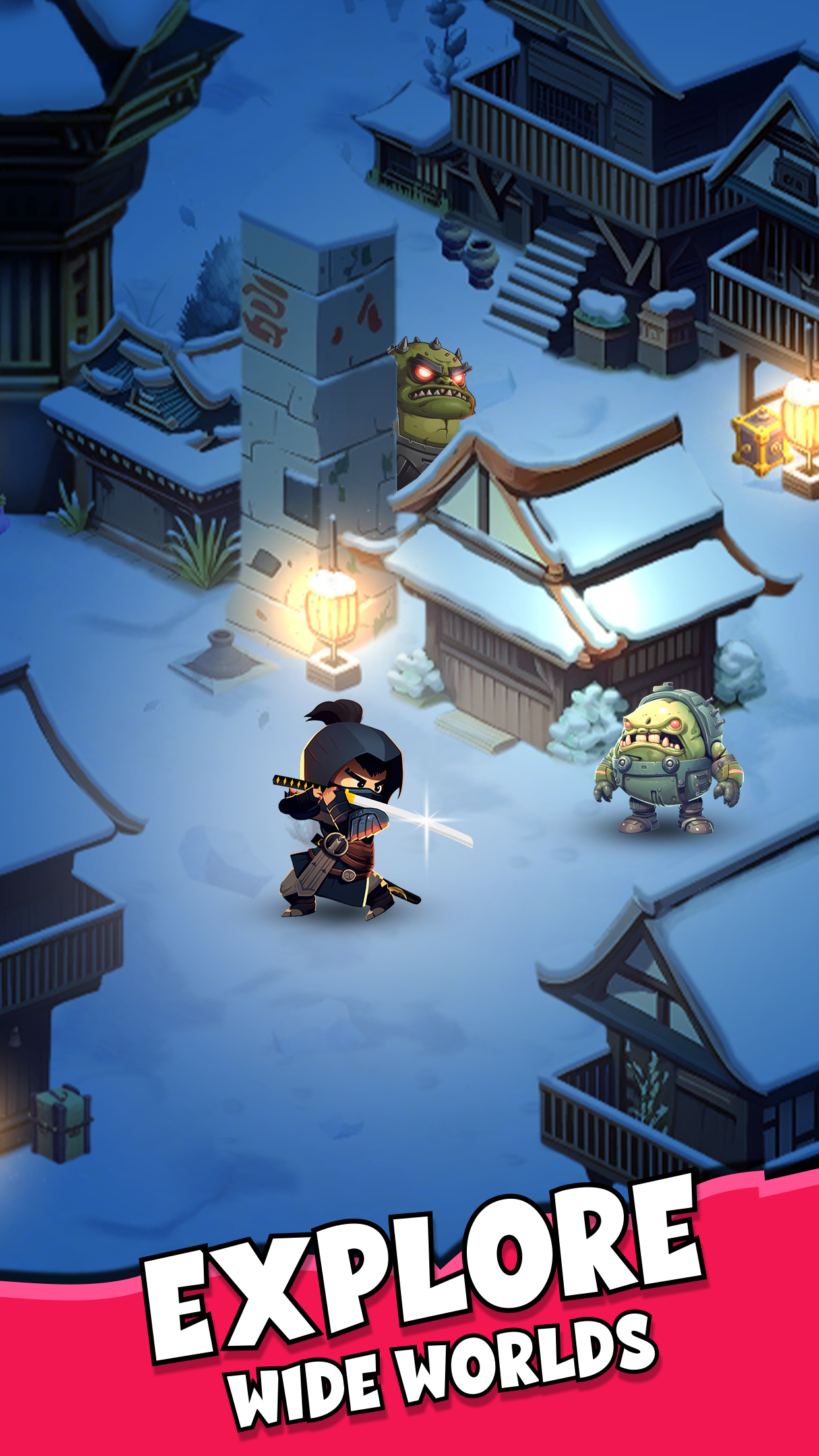Screenshot of Ninja Alien: Survival Arena