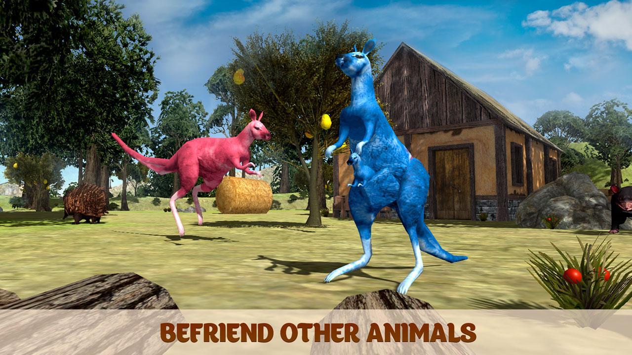 Kangaroo Survival Simulator Game Screenshot