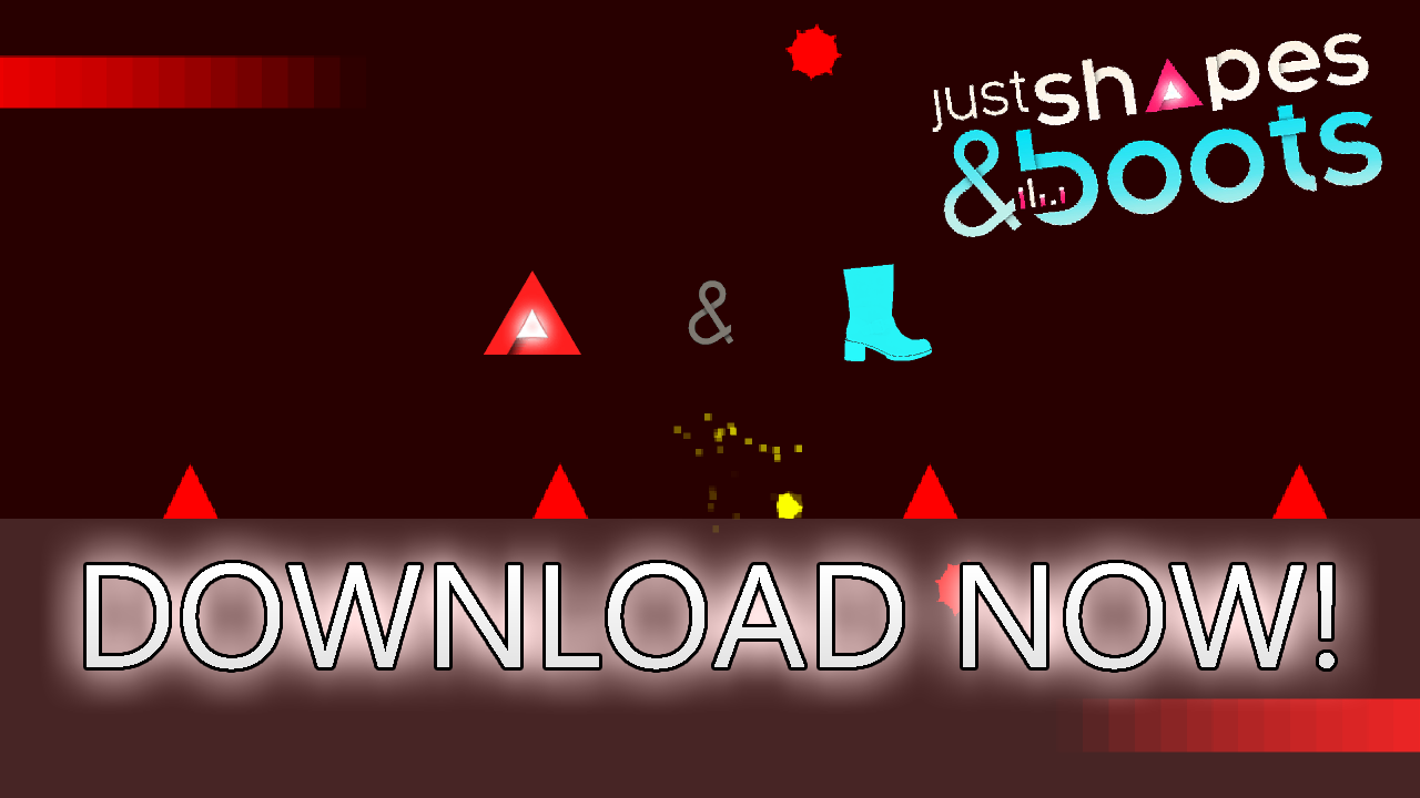 Just Shapes & Boots Game Screenshot