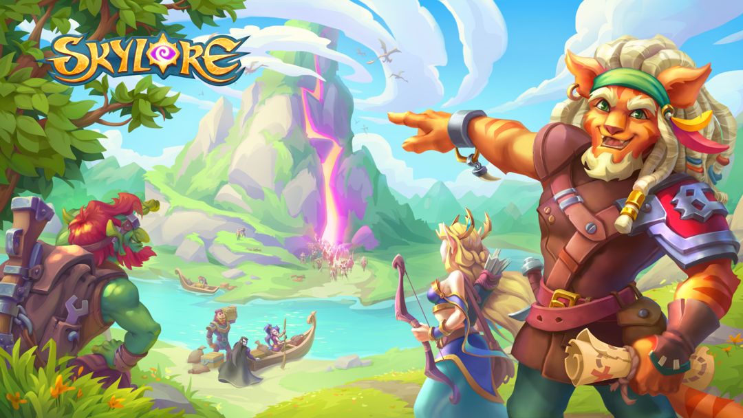 Skylore－fantasy MMORPG 게임 스크린 샷