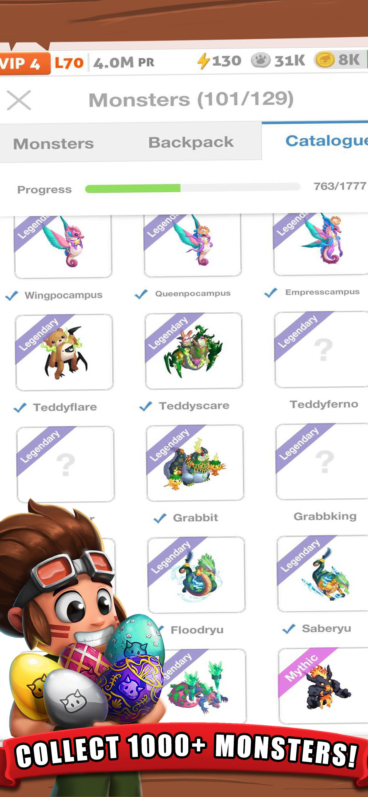 Battle Camp - Monster Catching Game Screenshot