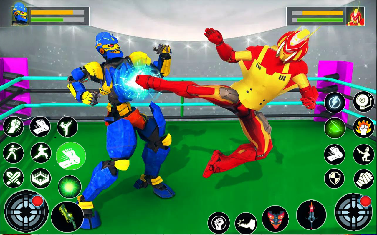 Real Robot Ring: Fighting Game 게임 스크린샷
