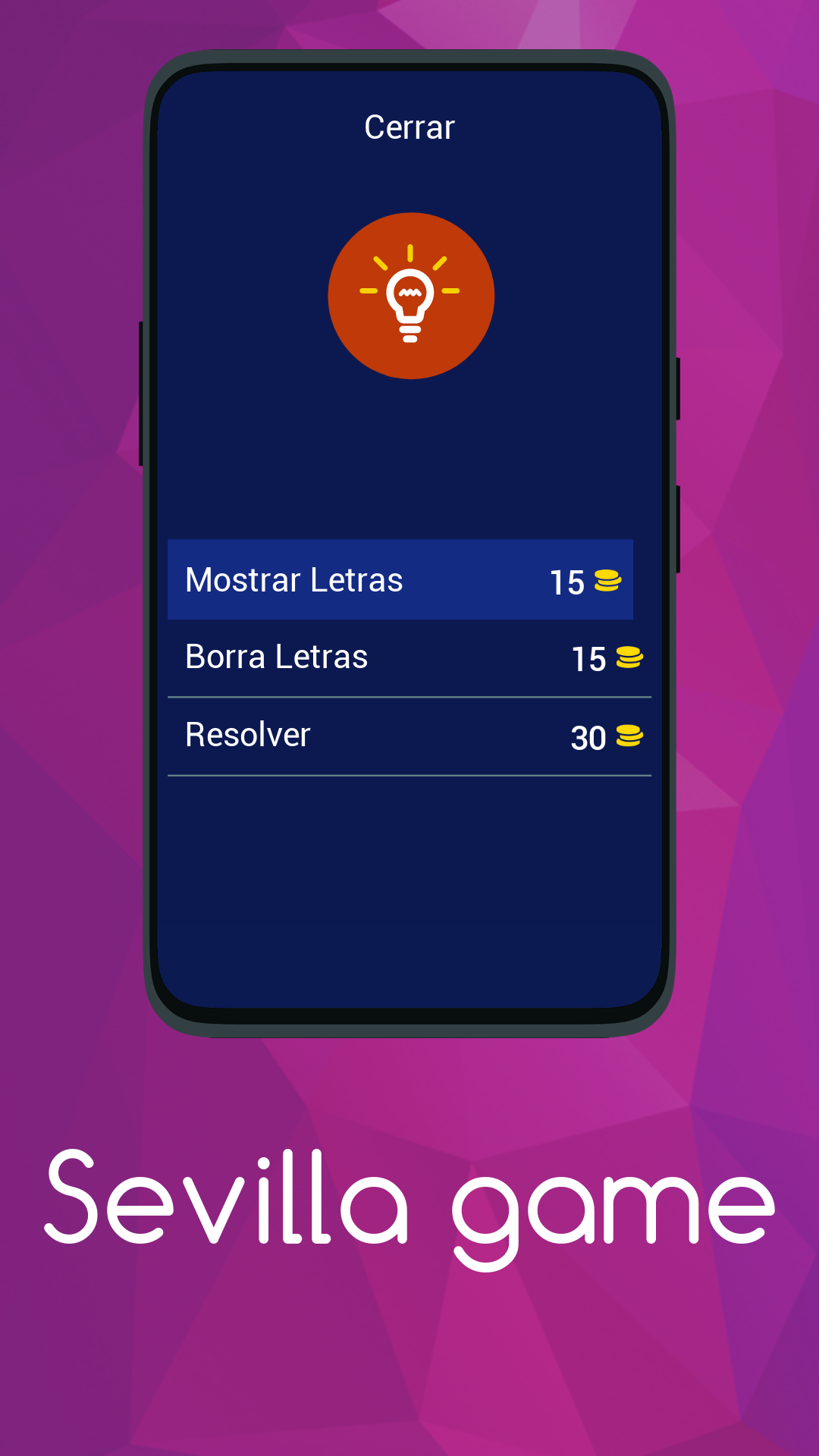 Sevilla game Game Screenshot