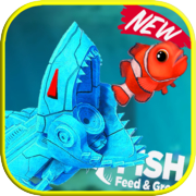 Nourrir et faire grandir Monster Robot fish Simulator