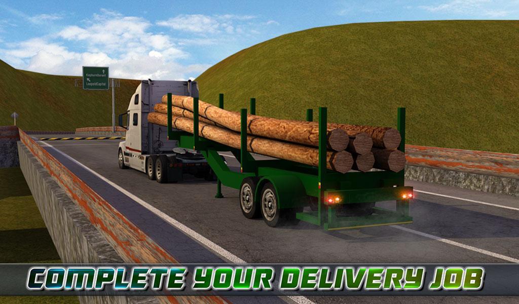 Ultimate Trucking 2016 Game Screenshot