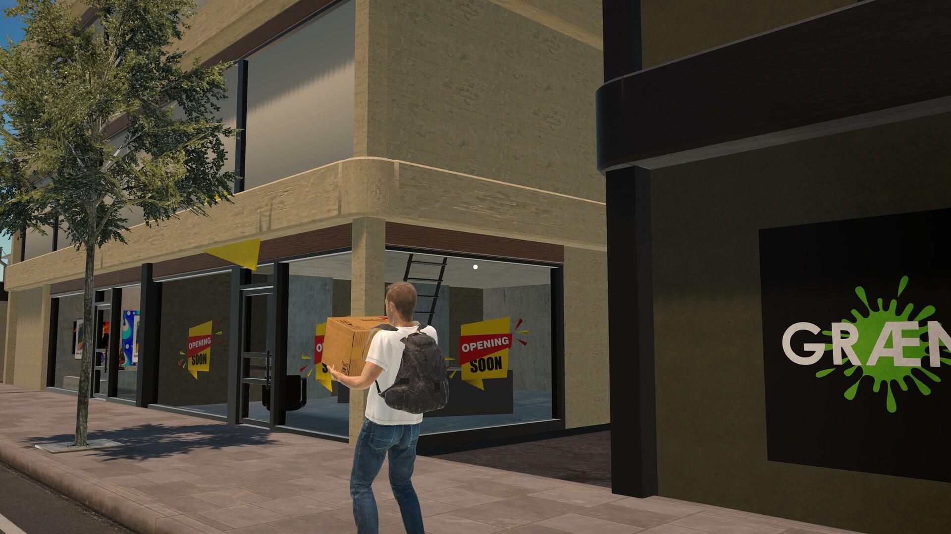 Delivery Life Simulator Game Screenshot