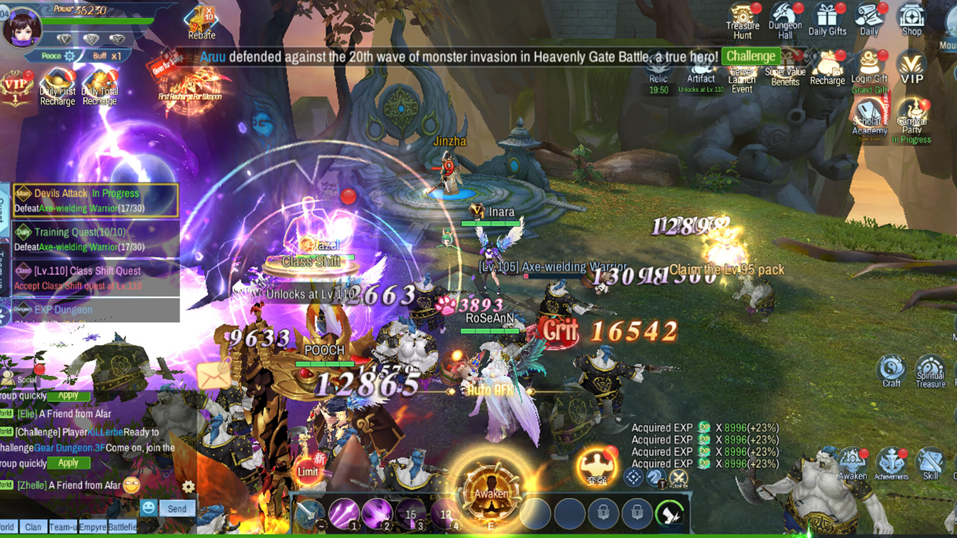 Cuplikan Layar Game Celestial Bond