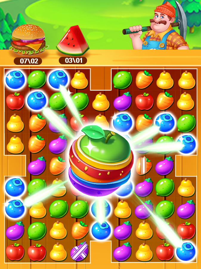 Fruit Juicy Crush Game Screenshot