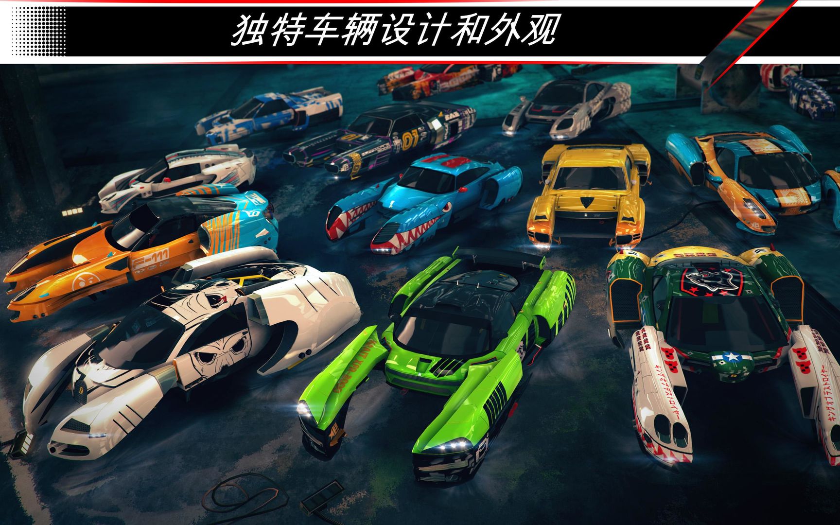 Screenshot of Rival Gears Racing
