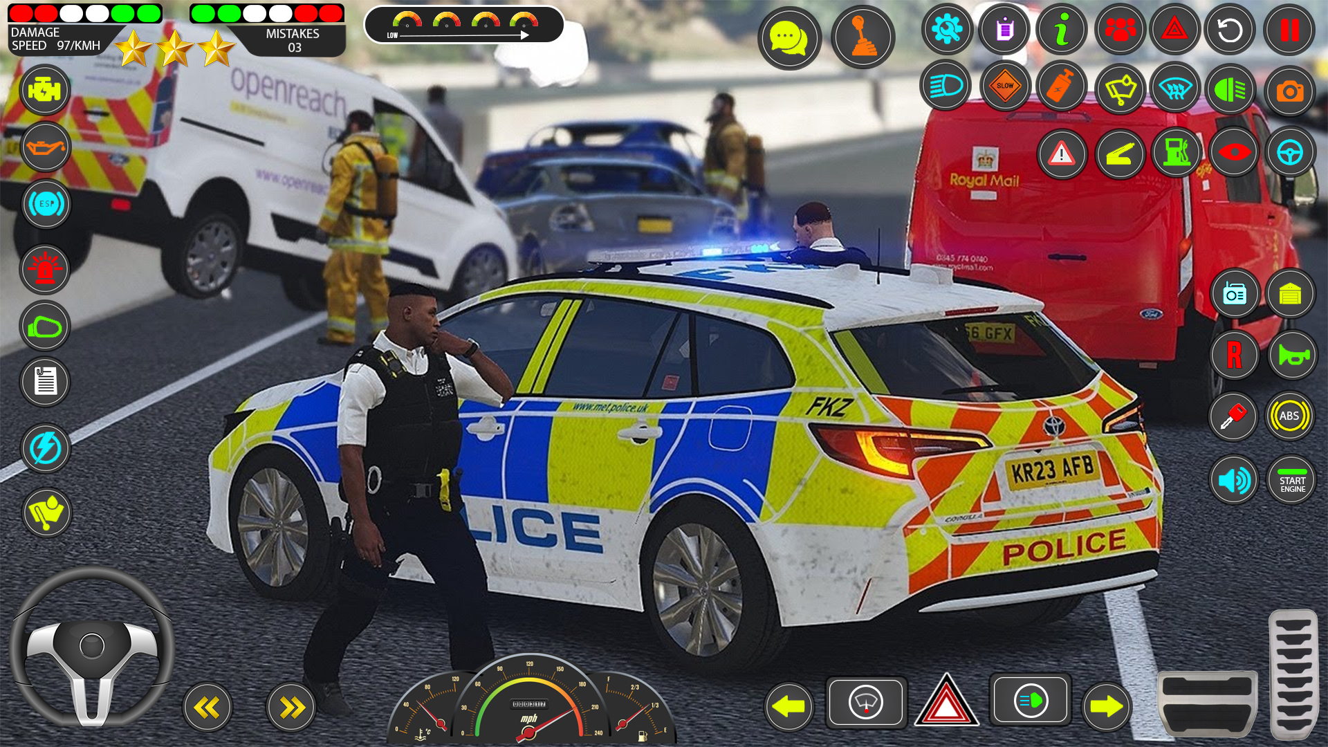 警察瓦拉遊戲停車場遊戲截圖