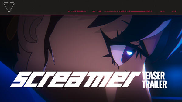 Screenshot of the video of Screamer