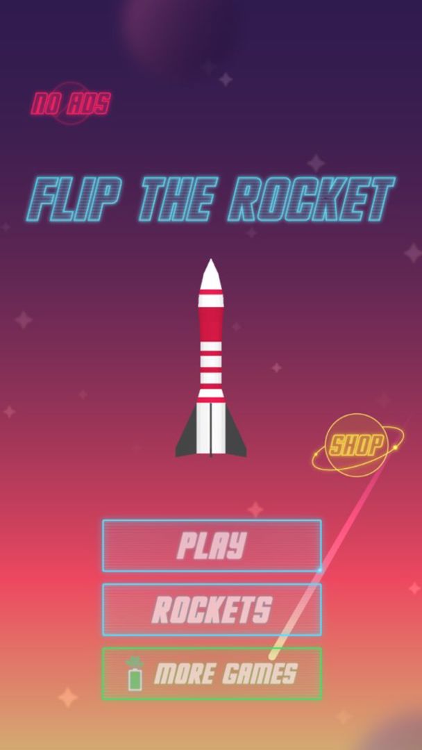 Screenshot of Flip The Rocket