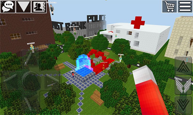 World of Cubes Survival Craft ภาพหน้าจอเกม