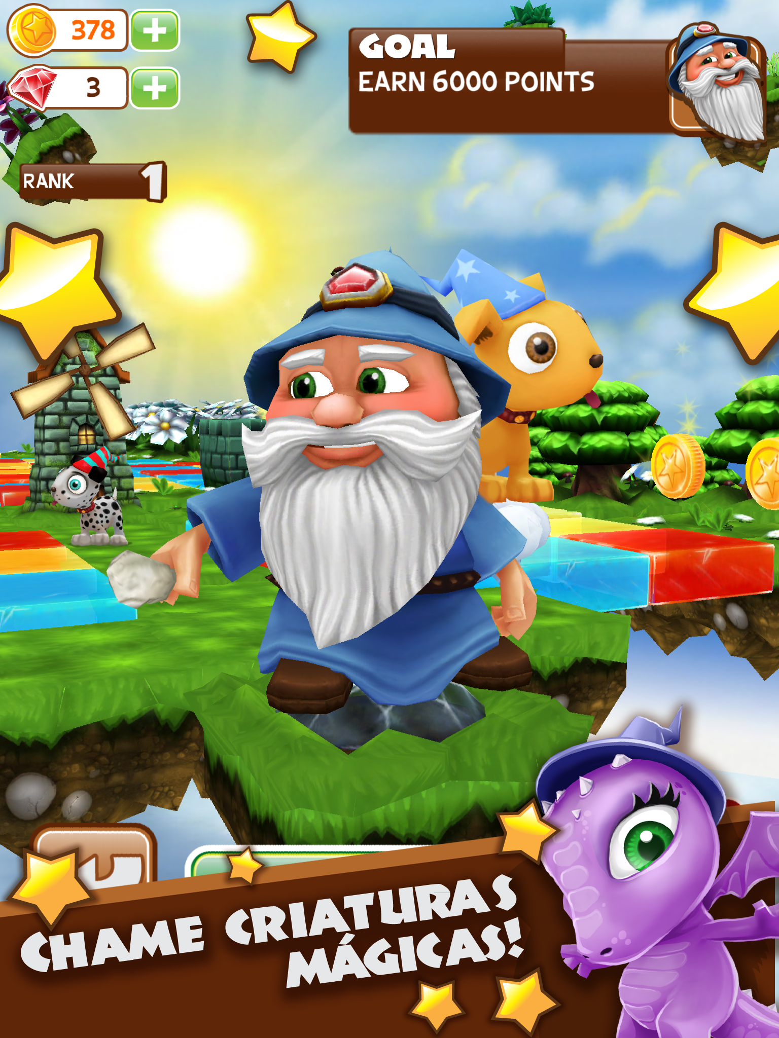 Captura de Tela do Jogo Puzzle Wiz