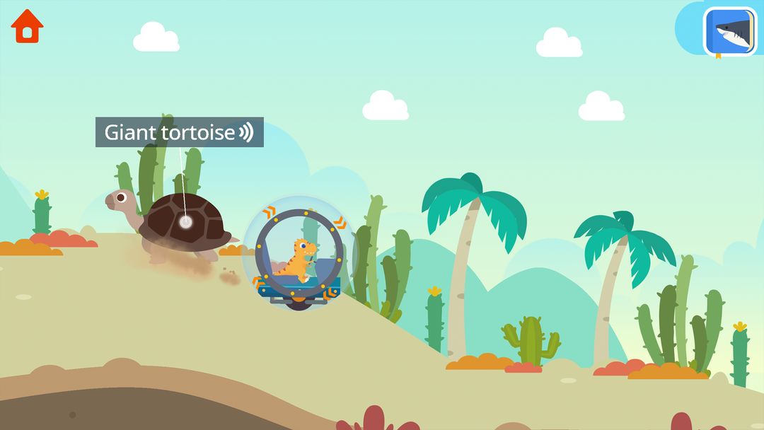 Dinosaurus Penjelajah Samudra screenshot game