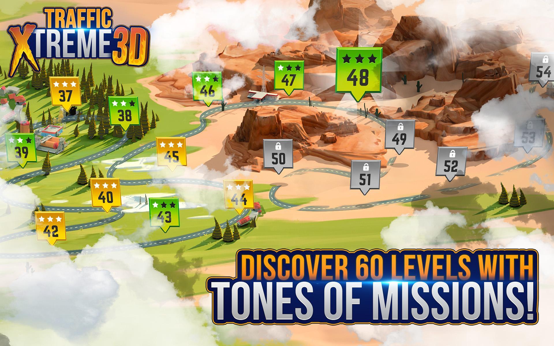 Traffic Xtreme 3D: Fast Car Racing & Highway Speed Game Screenshot