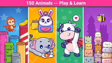 Animal Puzzle & Games for Kids Game Screenshot